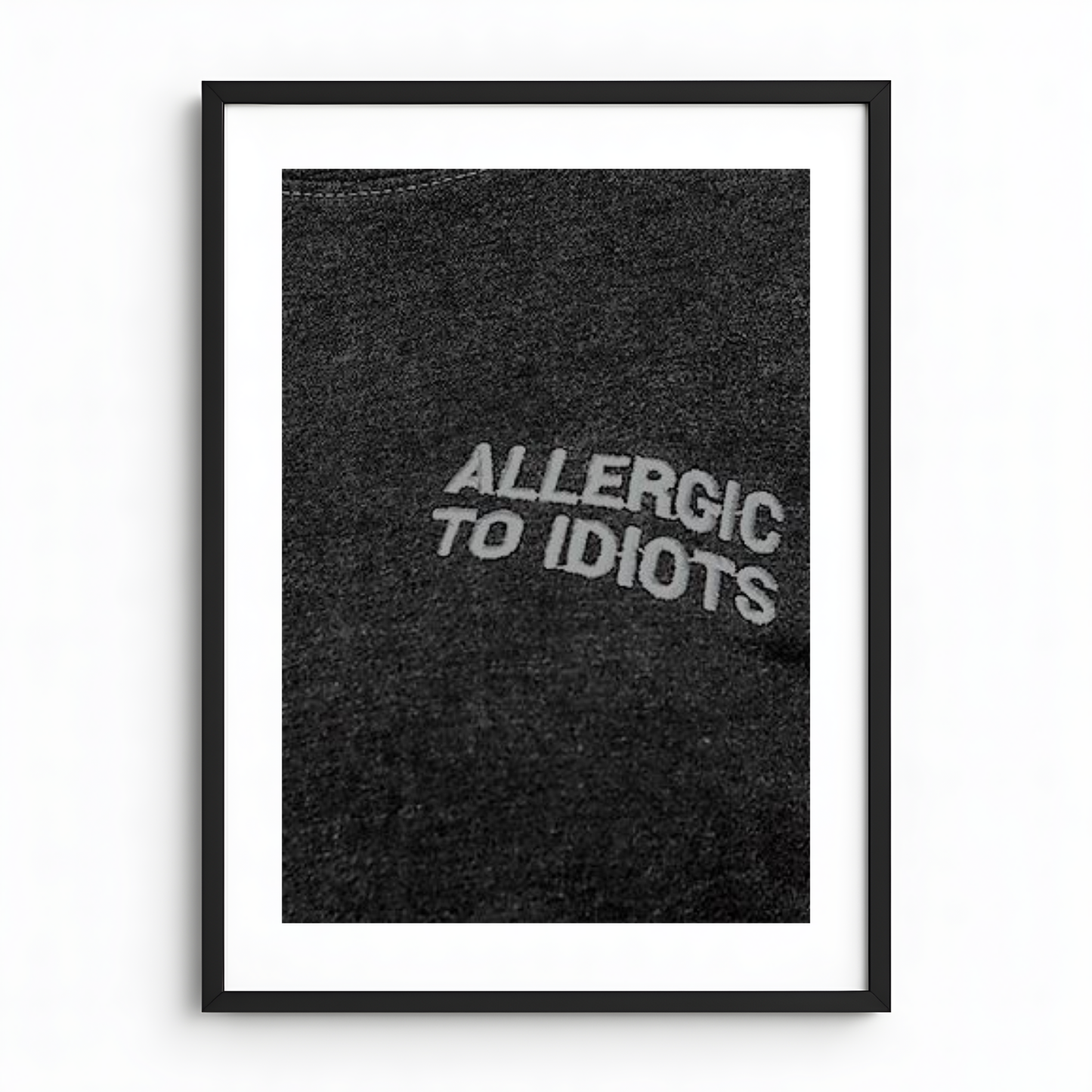 Allergic to i*diots