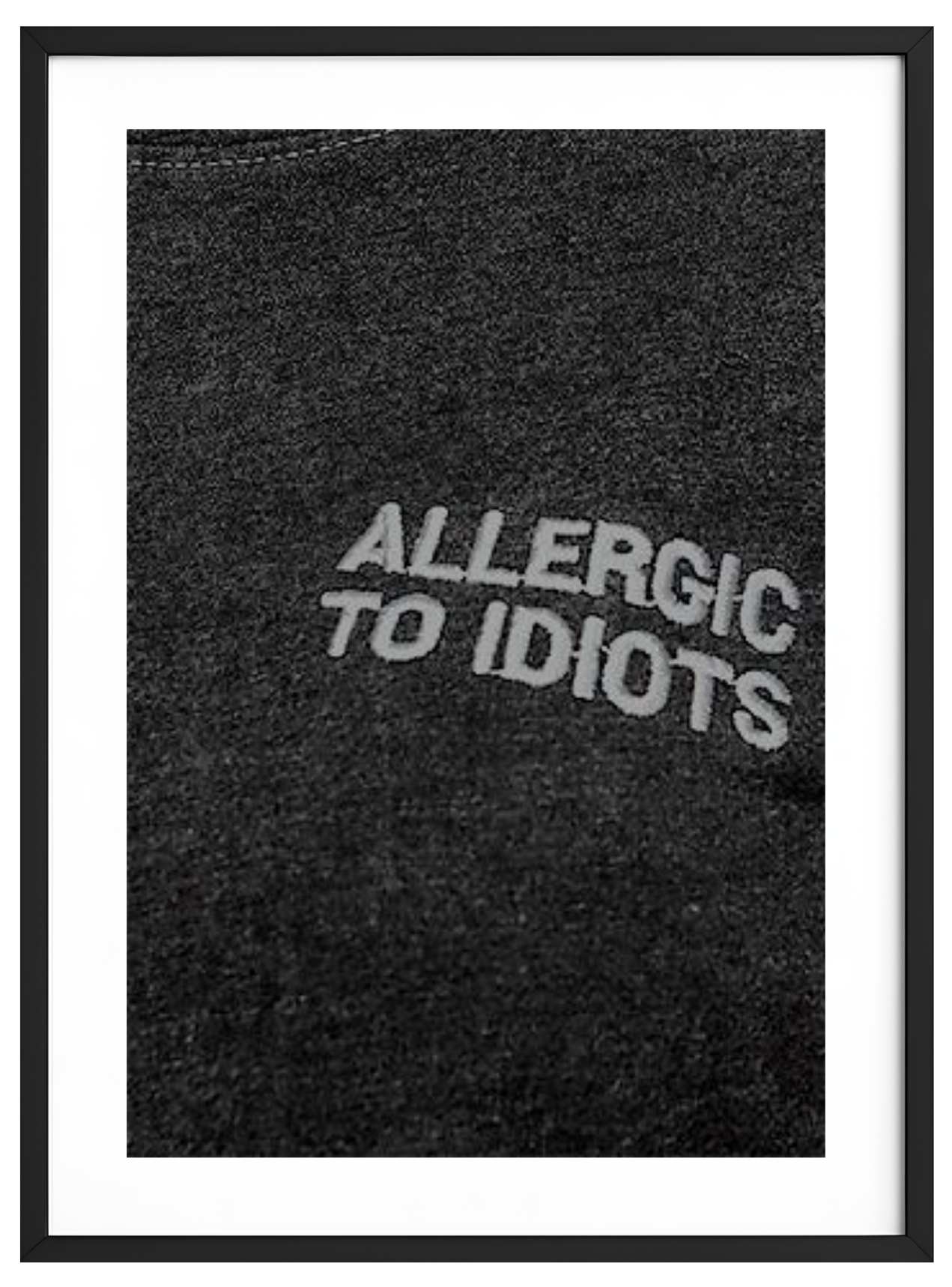 Allergic to i*diots