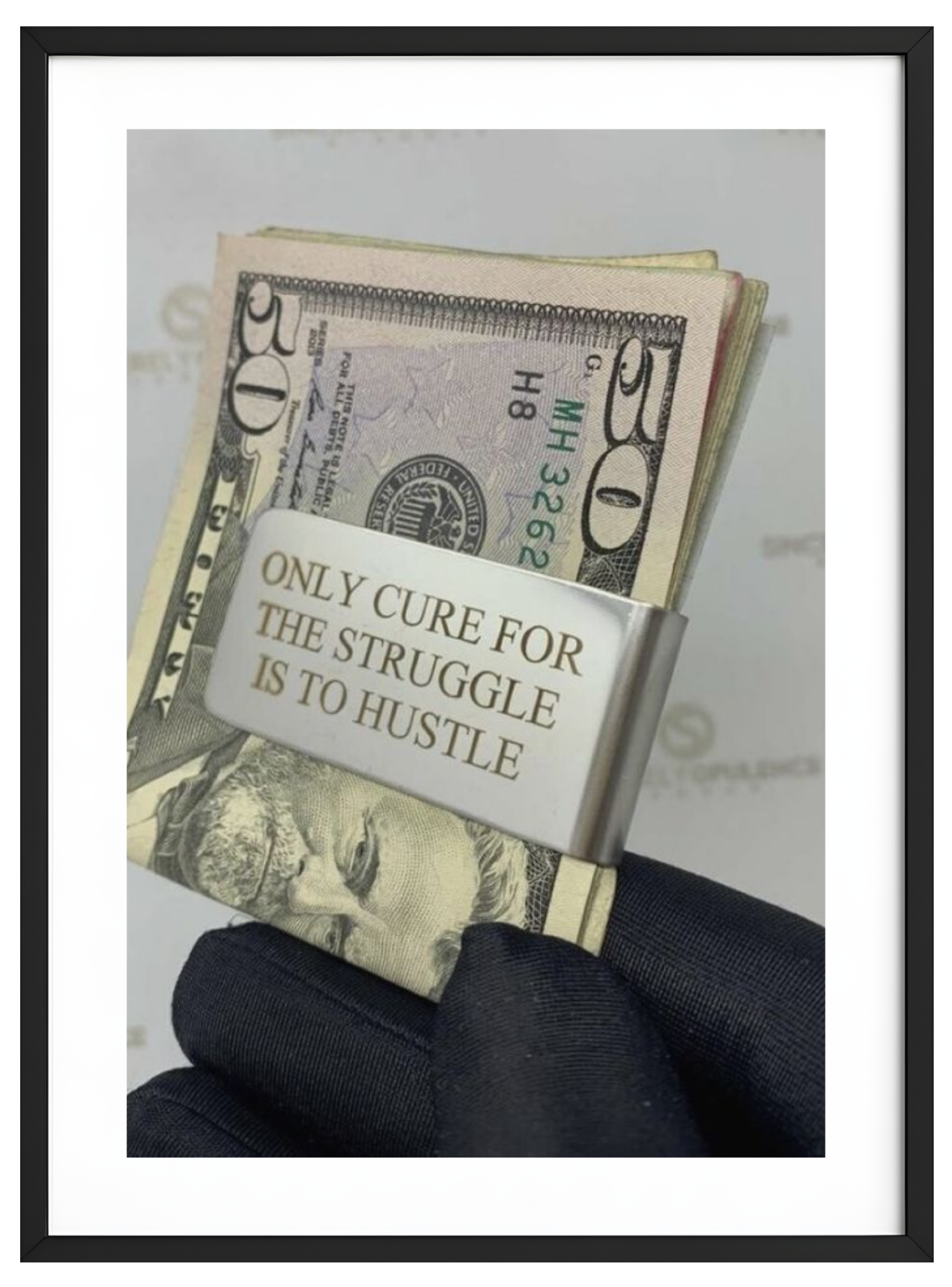 The only cure for the struggle is to hustle